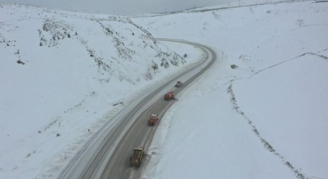 Doğu Anadolu Nisanda beyaza büründü